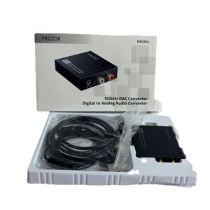 PROZOR 192KHz Digital to Analog Audio Converter DAC